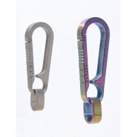 Carabiner EDC titanium 45mm