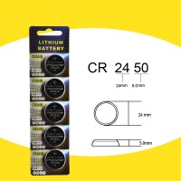 Pin Lithium CR2450 (vỉ 5 viên)