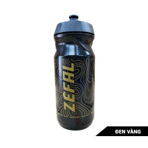 Bình nước thể thao Zefal Sense Grip 2024 650ml (đen vàng)