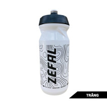 Bình nước thể thao Zefal Sense Grip 2024 650ml (trắng)