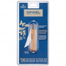 Dao Opinel Beechwood No6 Stainless Steel Blister Pack (OPI 000404)