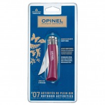 Dao Opinel Colored Tradition No7 Stainless Steel Blister Pack (tím) (OPI 001609)
