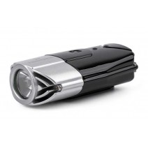 Đèn pin xe đạp siêu sáng Promend ET-128-R3 (đen bạc) (sạc usb)