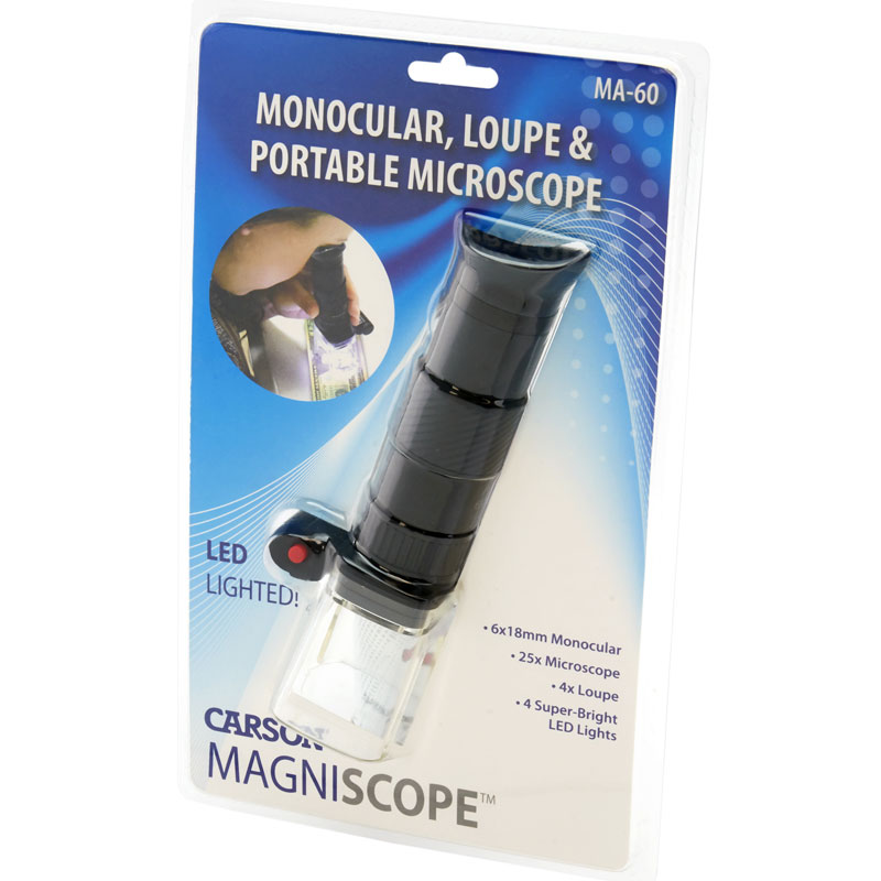 Magniscope Kính hiển vi Carson MagniScope (3 trong 1) (ống nhòm, kính lúp và kính ...